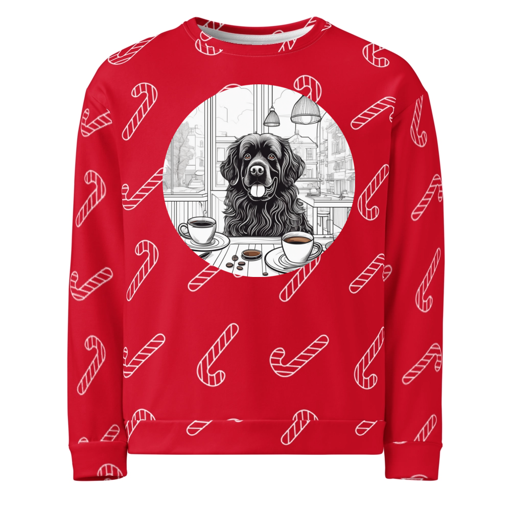 PugMug Custom Newfoundland Ugly Christmas Sweatshirt