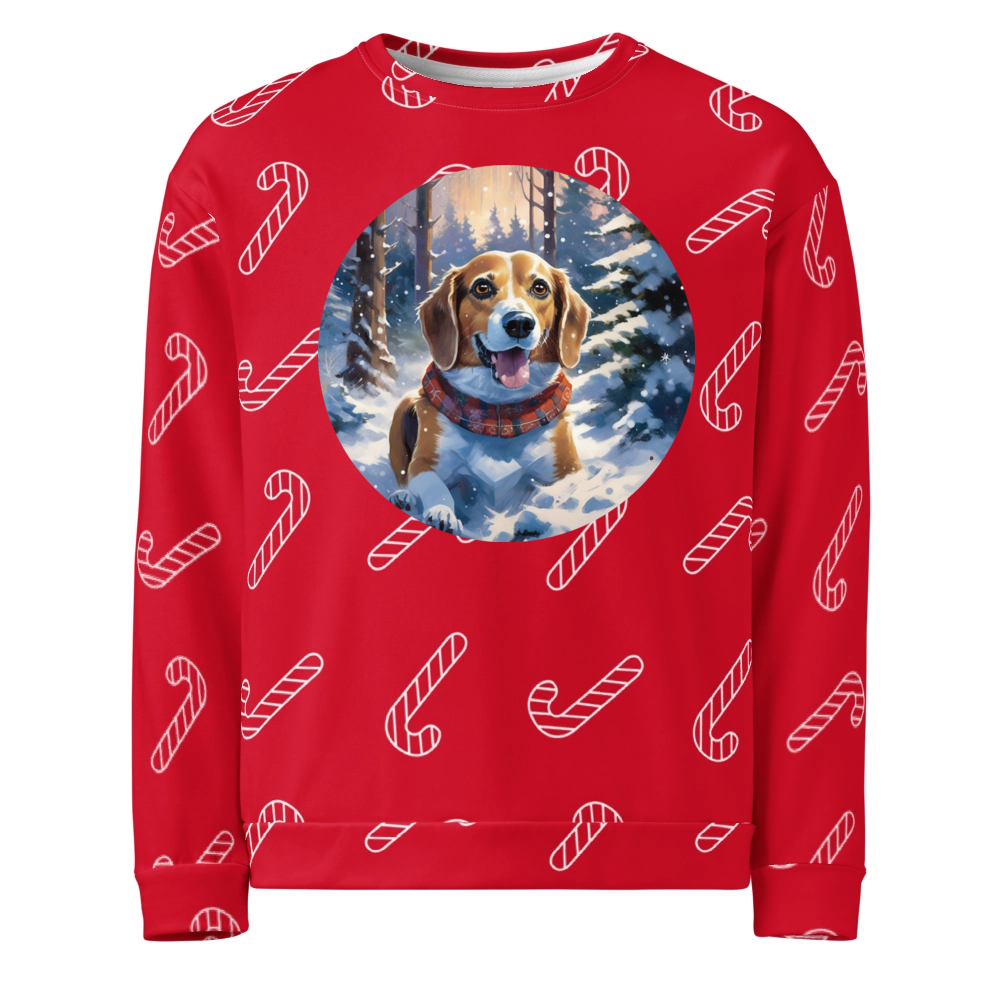 PugMug Custom Munchkin Ugly Christmas Sweatshirt