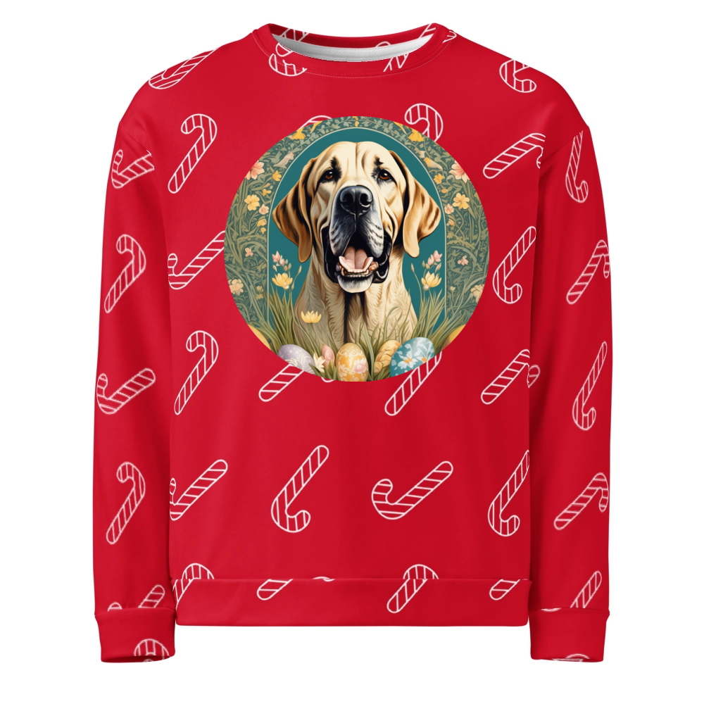 PugMug Custom Mastiff Ugly Christmas Sweatshirt