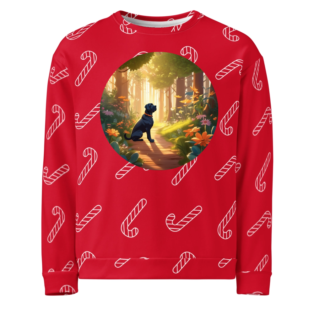 PugMug Custom Mastiff Ugly Christmas Sweatshirt