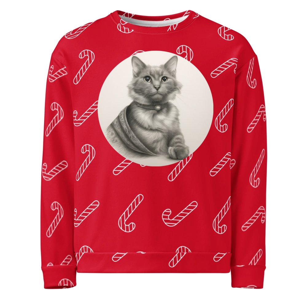 PugMug Custom Thumper Ugly Christmas Sweatshirt