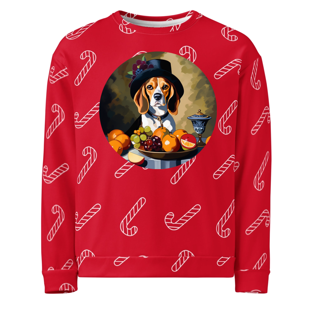 PugMug Custom Beagle Ugly Christmas Sweatshirt