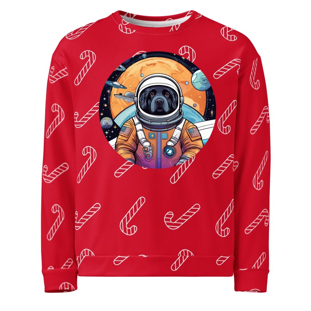 PugMug Custom Newfoundland Ugly Christmas Sweatshirt