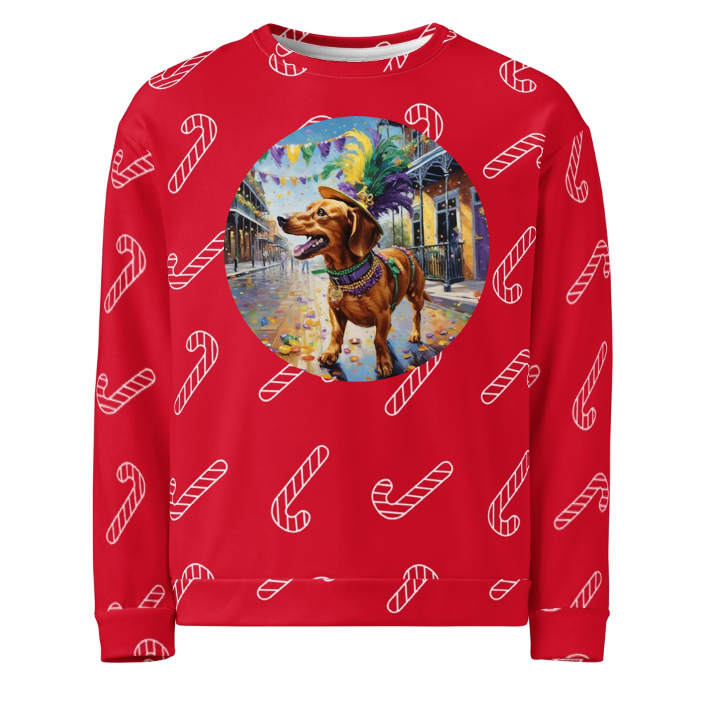 PugMug Custom Rex Ugly Christmas Sweatshirt