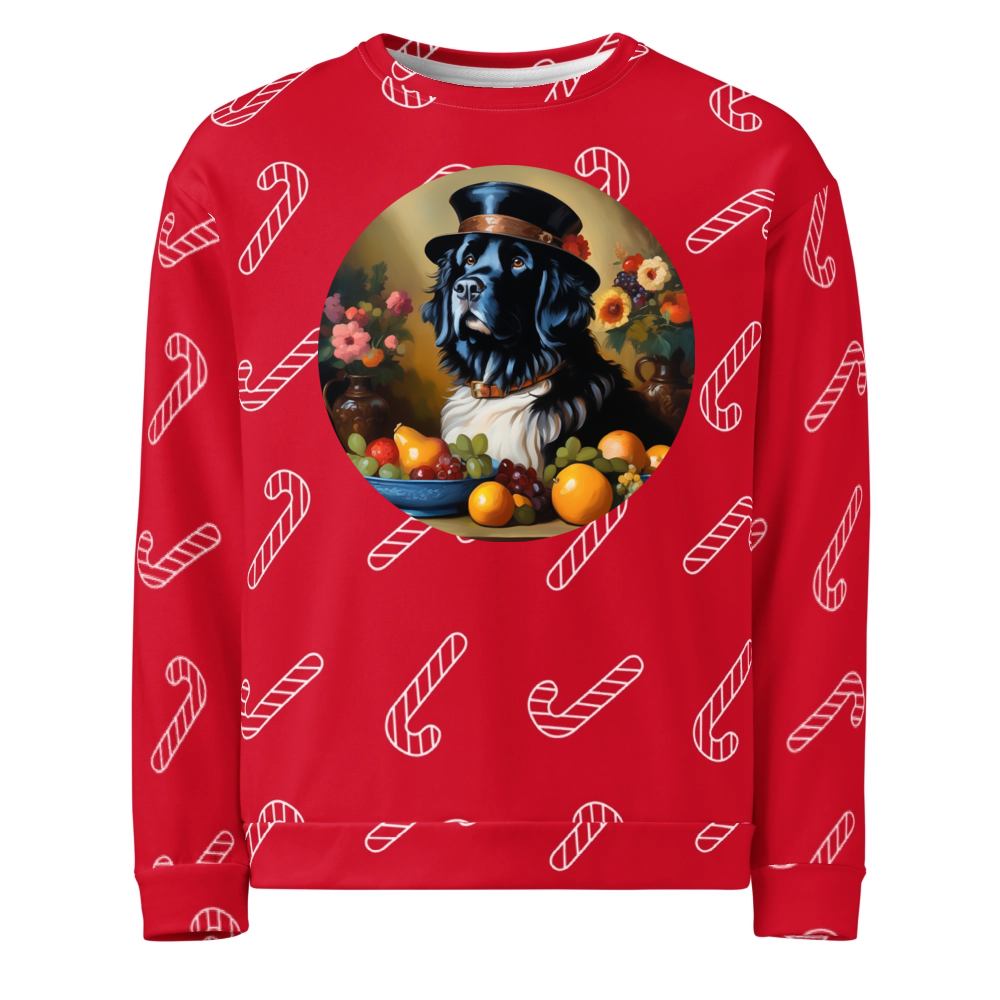 PugMug Custom Newfoundland Ugly Christmas Sweatshirt