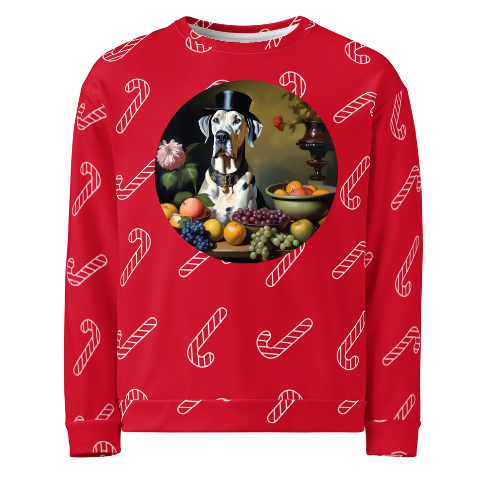 PugMug Custom Great Dane Ugly Christmas Sweatshirt