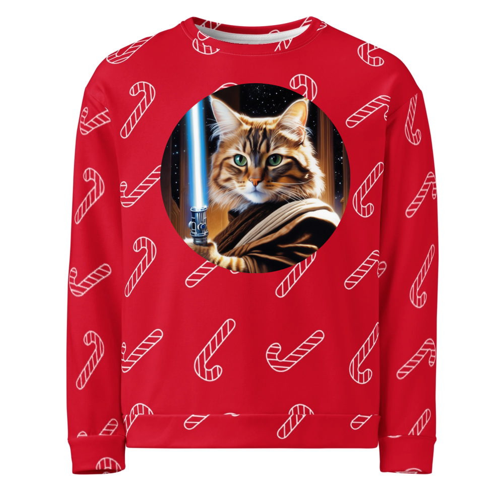 PugMug Custom Tabby Companion Cat Ugly Christmas Sweatshirt