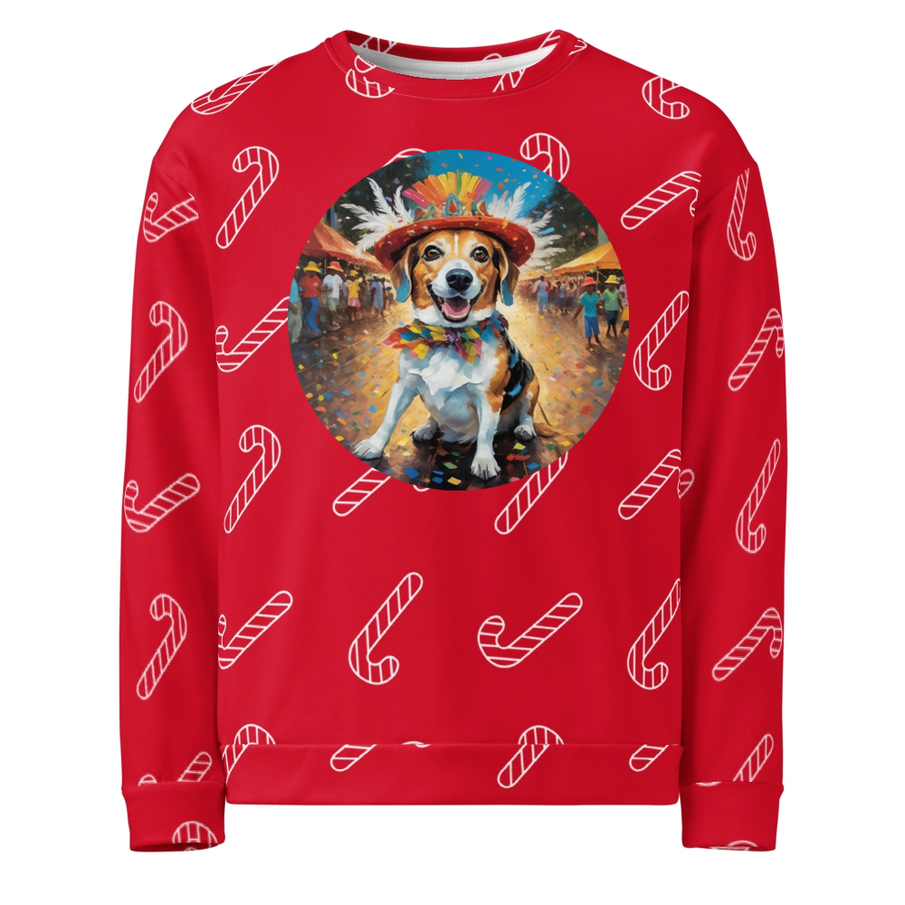 PugMug Custom Munchkin Ugly Christmas Sweatshirt