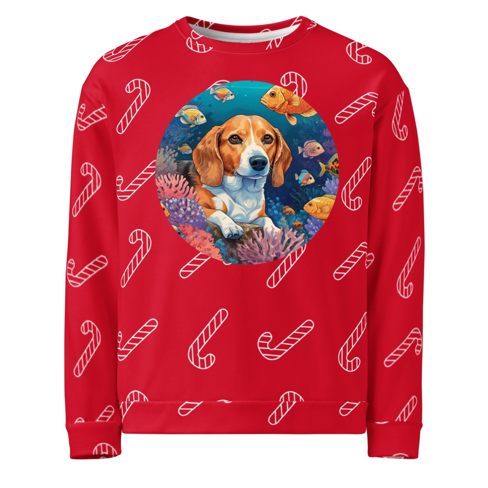 PugMug Custom Munchkin Ugly Christmas Sweatshirt