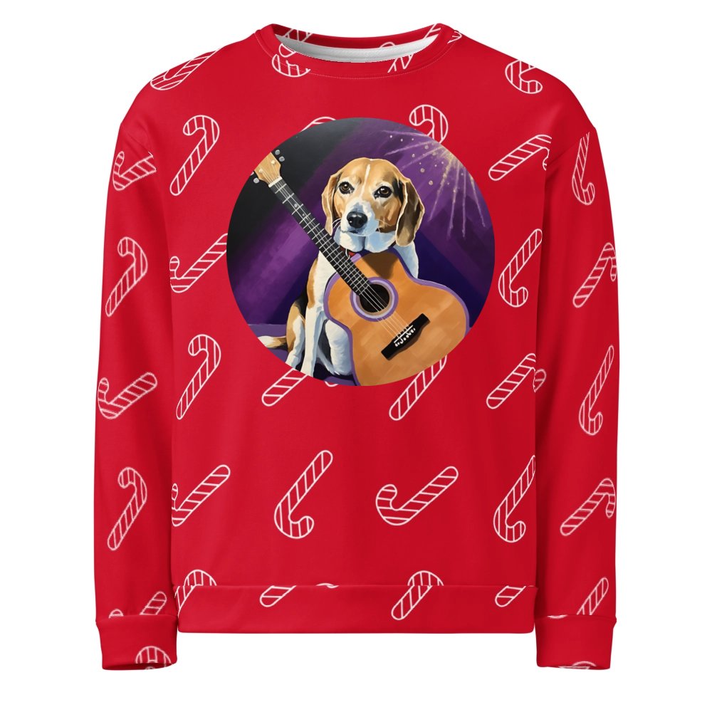 PugMug Custom Munchkin Ugly Christmas Sweatshirt