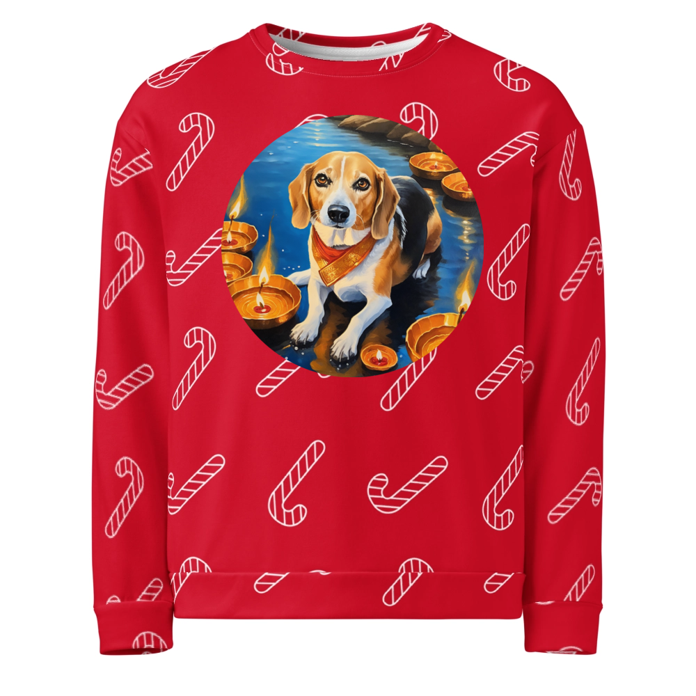PugMug Custom Munchkin Ugly Christmas Sweatshirt