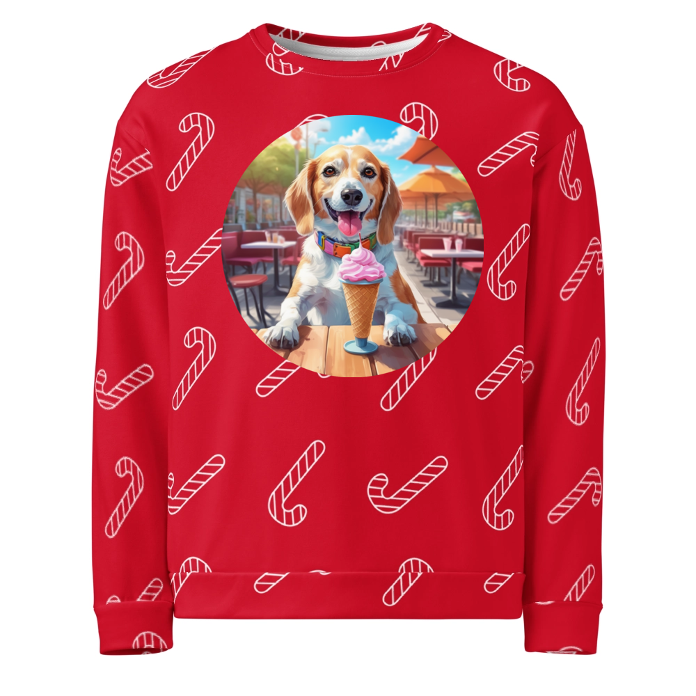 PugMug Custom Munchkin Ugly Christmas Sweatshirt
