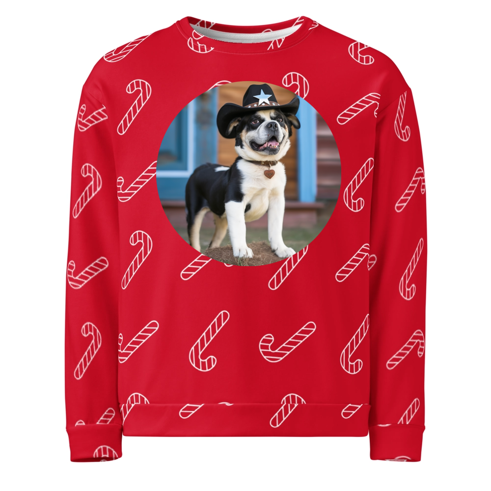 PugMug Custom McHenry Ugly Christmas Sweatshirt