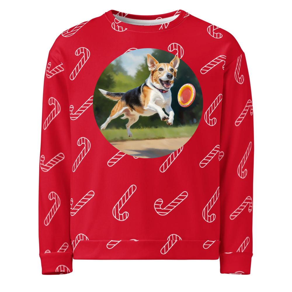 PugMug Custom Munchkin Ugly Christmas Sweatshirt