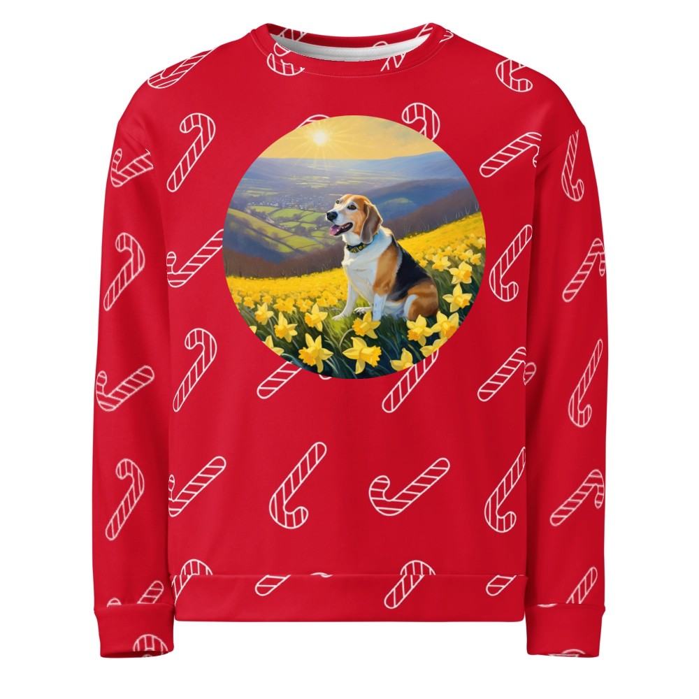 PugMug Custom Munchkin Ugly Christmas Sweatshirt