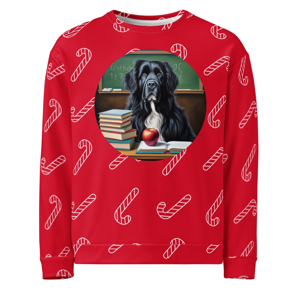 PugMug Custom Newfoundland Ugly Christmas Sweatshirt