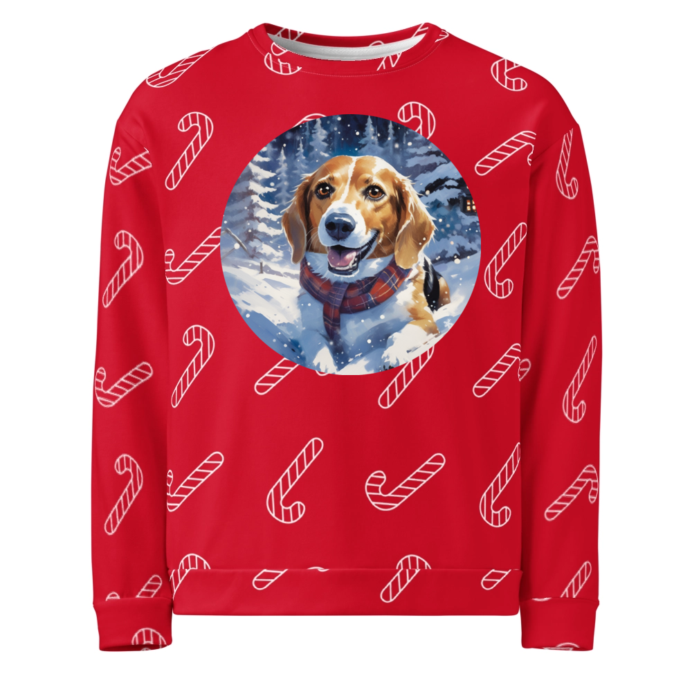 PugMug Custom Munchkin Ugly Christmas Sweatshirt