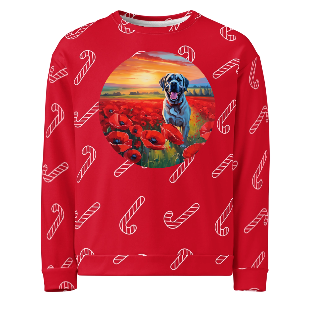 PugMug Custom Mastiff Ugly Christmas Sweatshirt