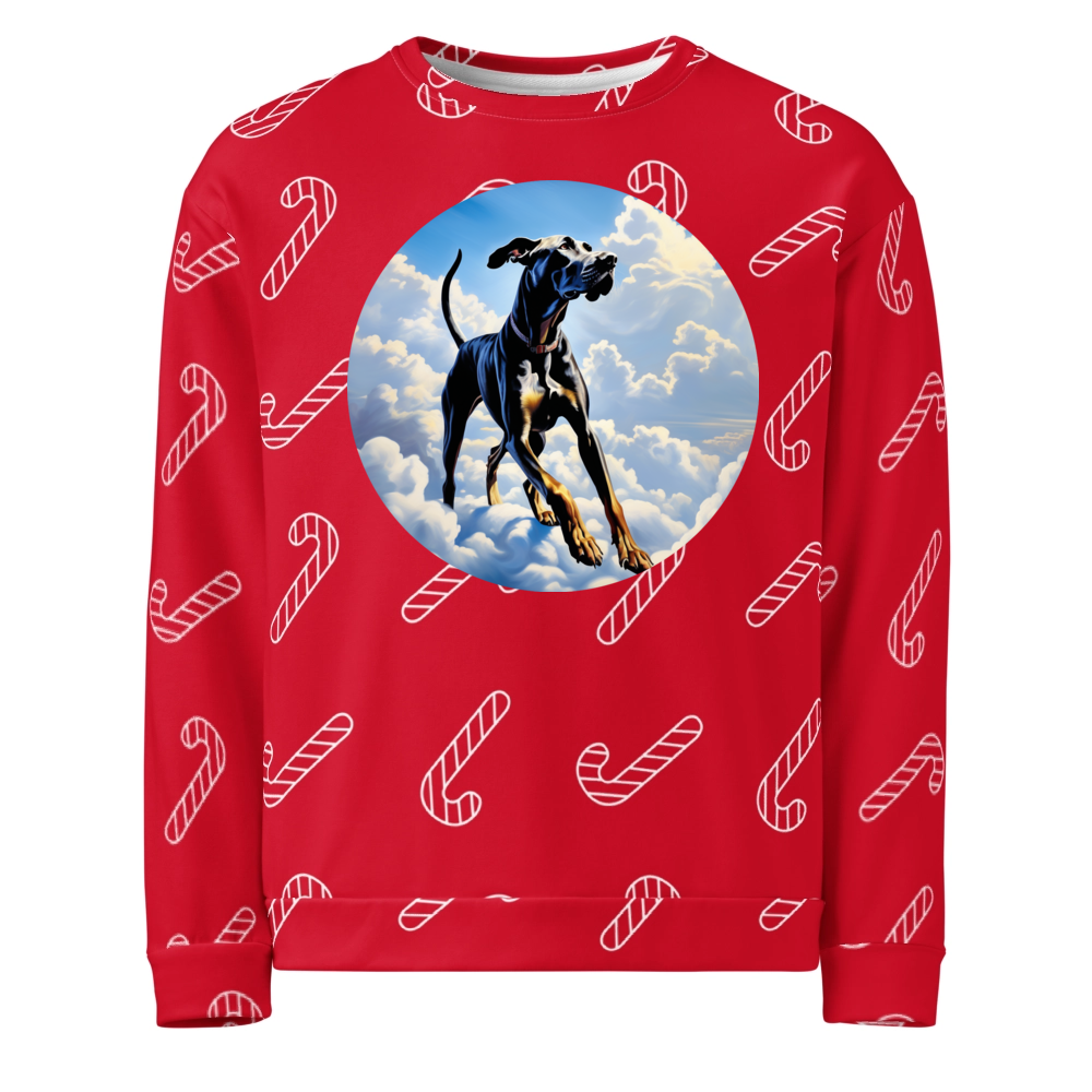 PugMug Custom Great Dane Ugly Christmas Sweatshirt