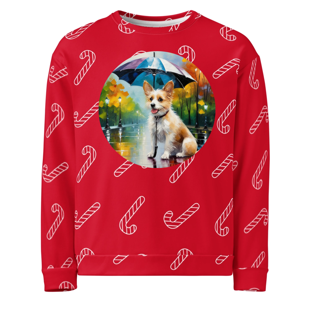 PugMug Custom Luna Ugly Christmas Sweatshirt
