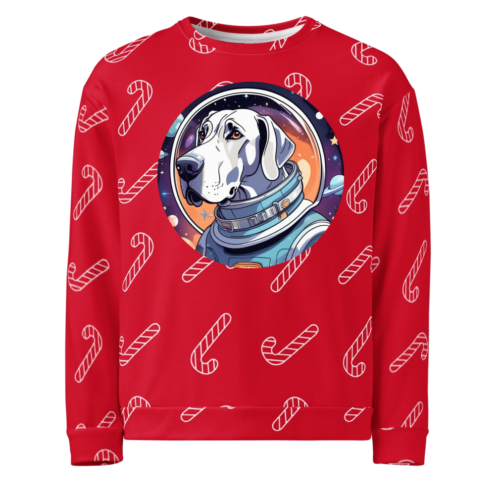 PugMug Custom Great Dane Ugly Christmas Sweatshirt