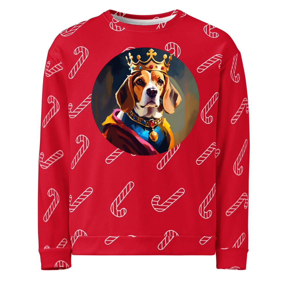 PugMug Custom Beagle Ugly Christmas Sweatshirt