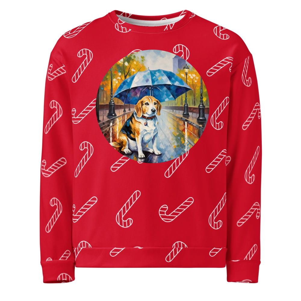 PugMug Custom Munchkin Ugly Christmas Sweatshirt