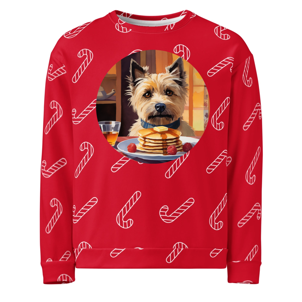 PugMug Custom Cairn Terrier Ugly Christmas Sweatshirt