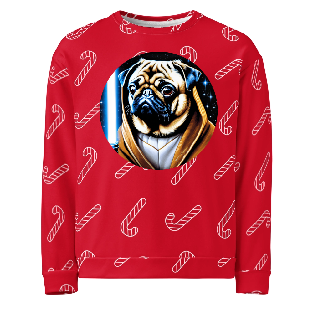 PugMug Custom Pug Ugly Christmas Sweatshirt