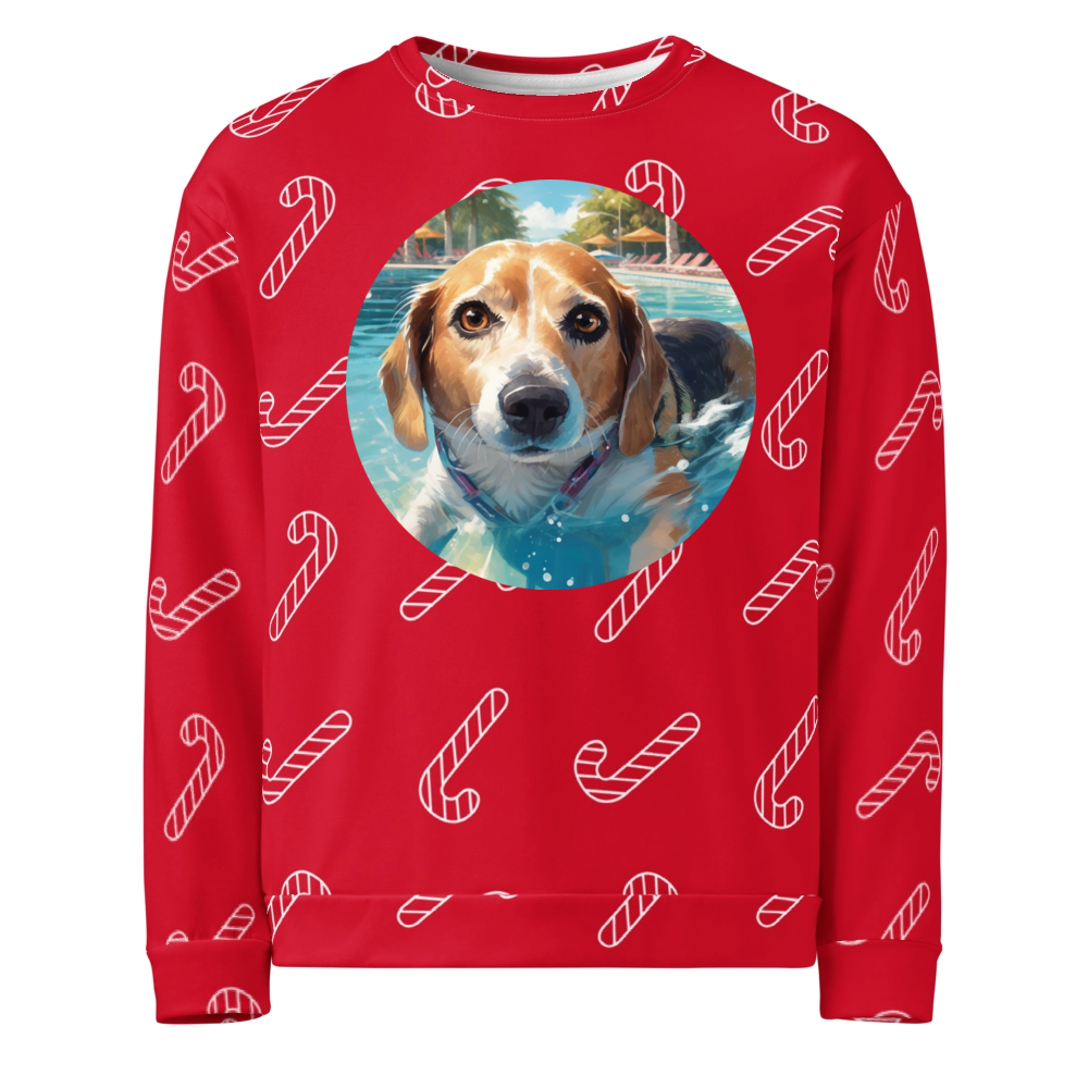 PugMug Custom Munchkin Ugly Christmas Sweatshirt