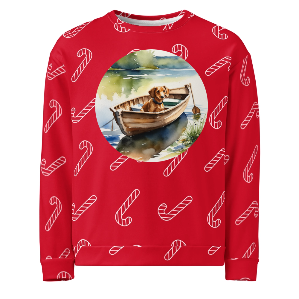 PugMug Custom Rex Ugly Christmas Sweatshirt