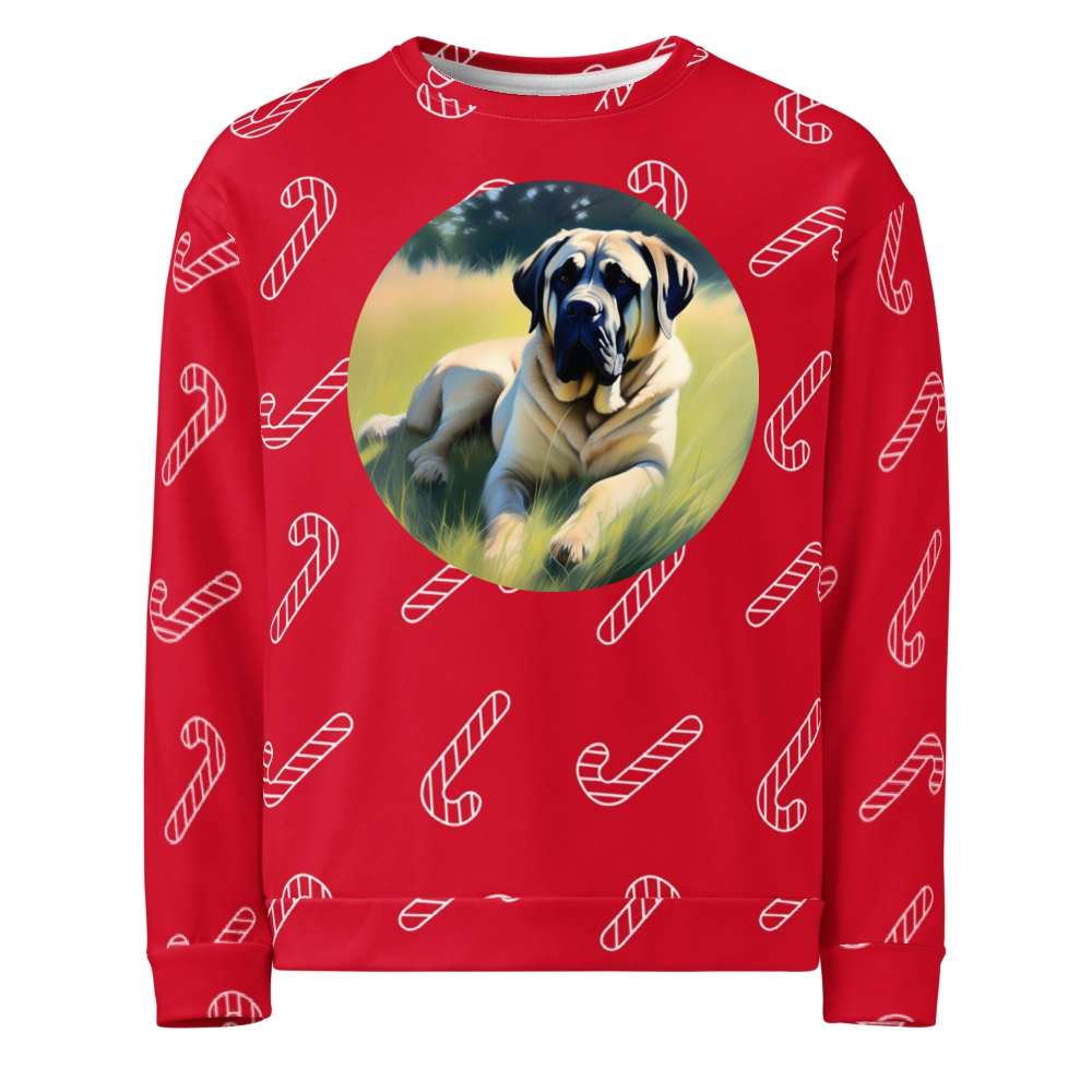 PugMug Custom Mastiff Ugly Christmas Sweatshirt