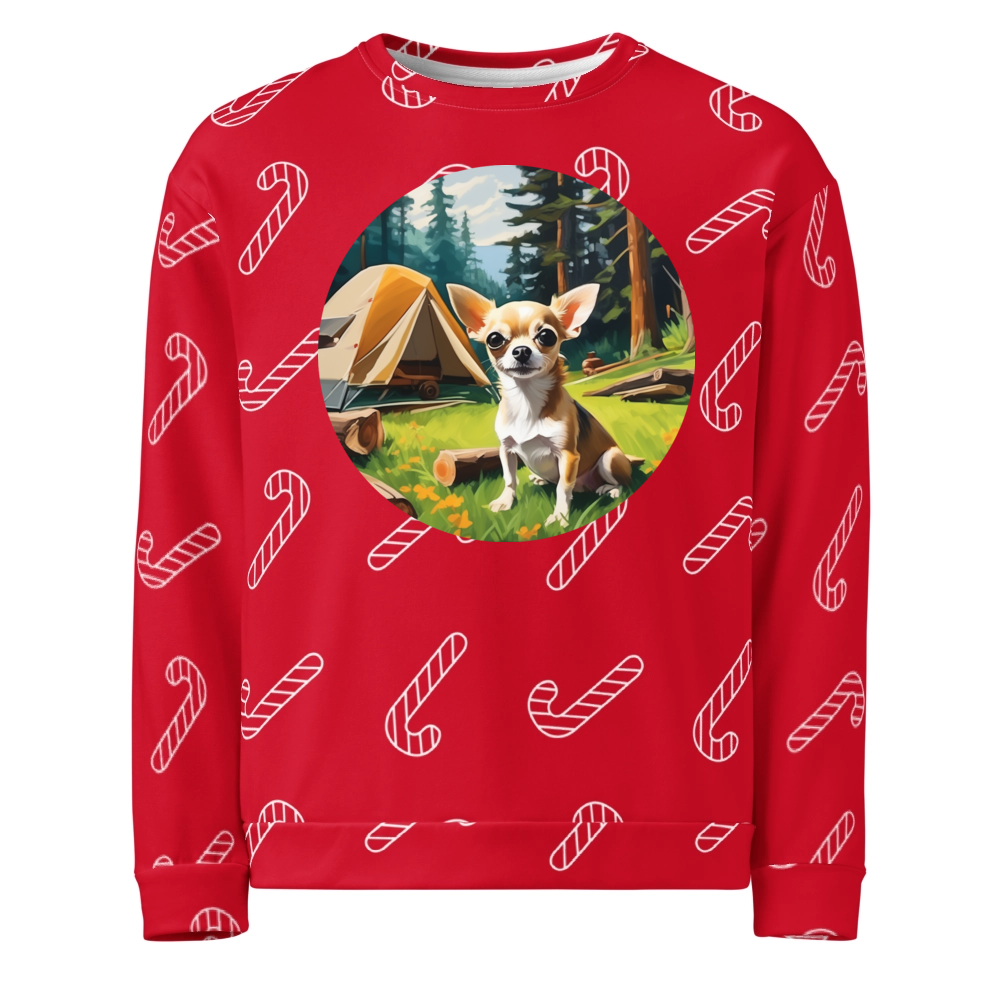PugMug Custom Chihuahua Ugly Christmas Sweatshirt