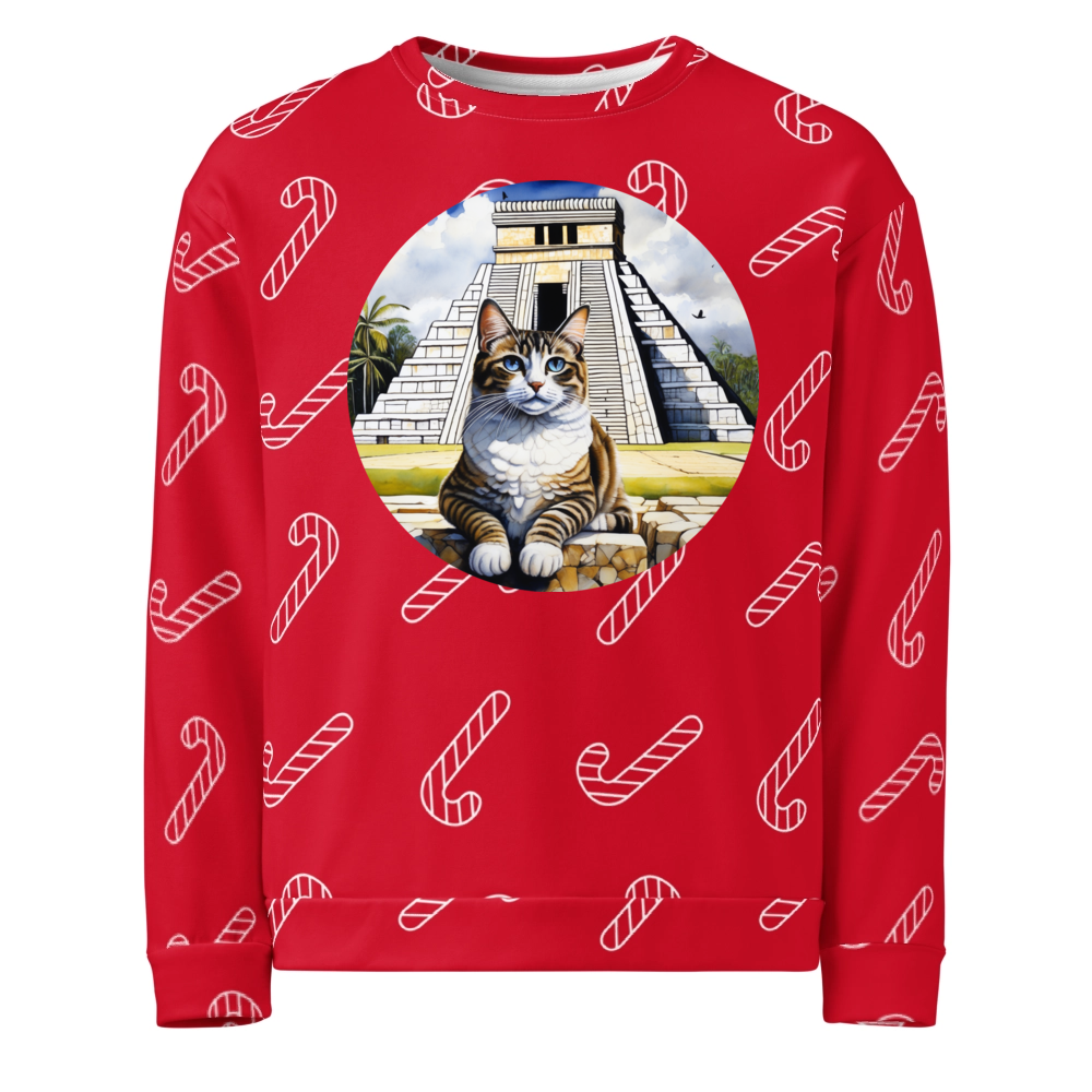 PugMug Custom Tabby Ragdoll Cat Ugly Christmas Sweatshirt