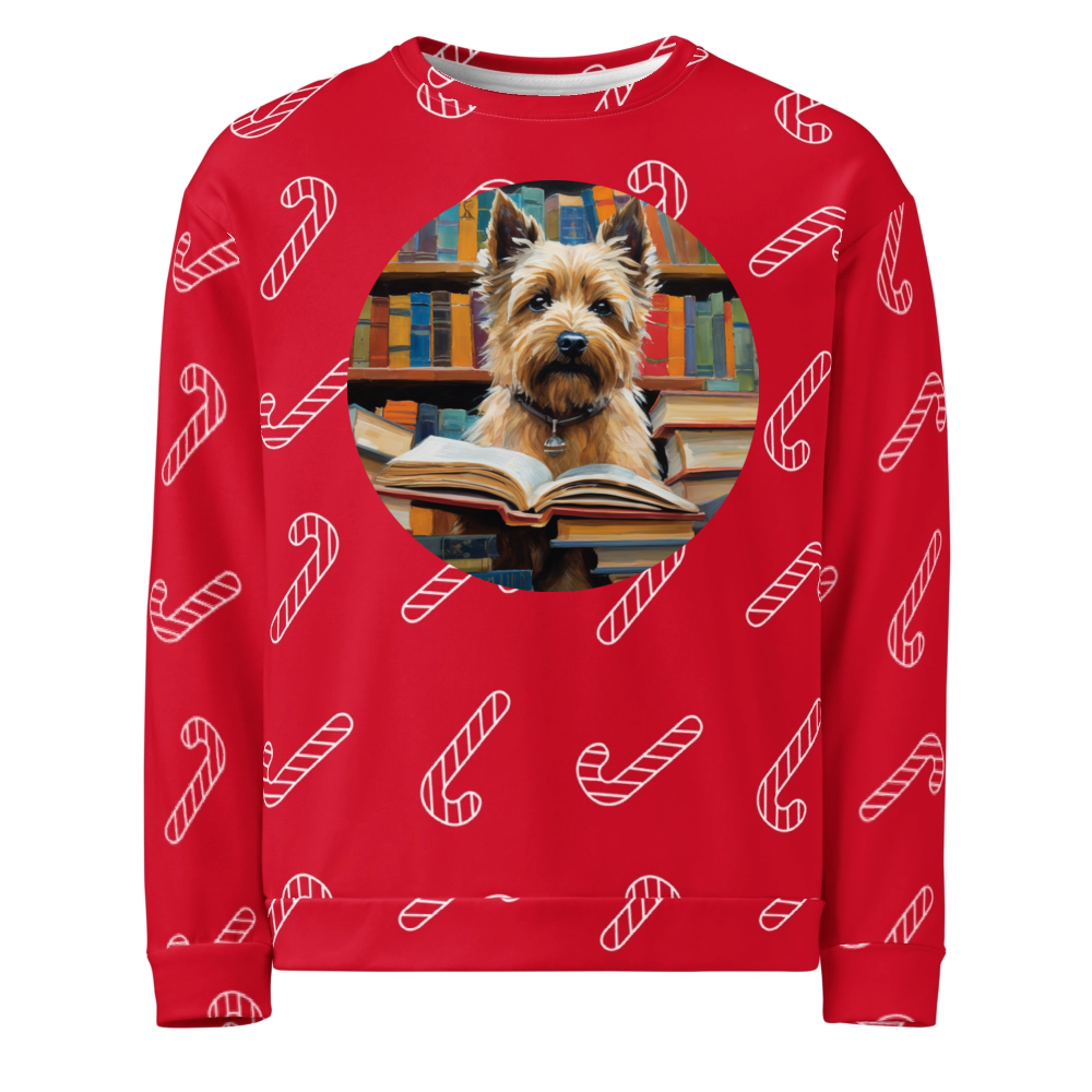 PugMug Custom Cairn Terrier Ugly Christmas Sweatshirt
