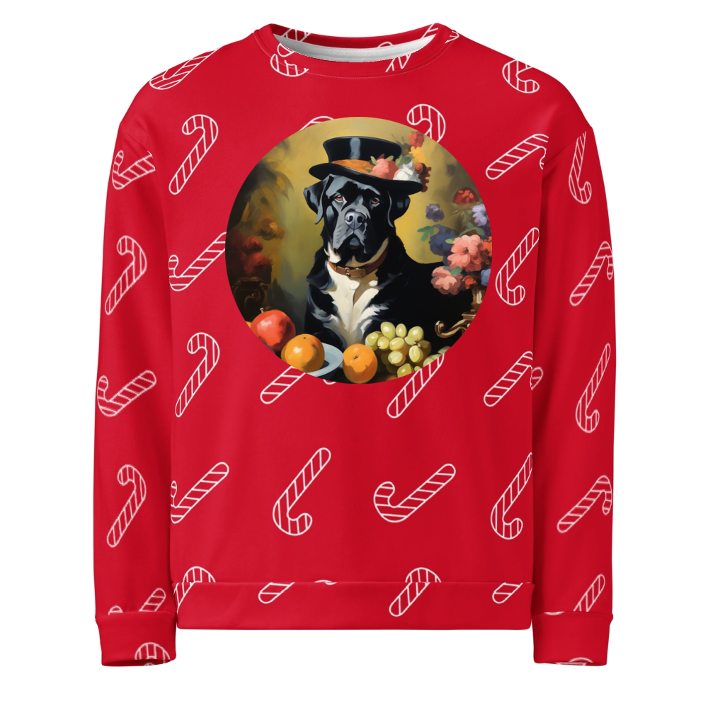 PugMug Custom Mastiff Ugly Christmas Sweatshirt