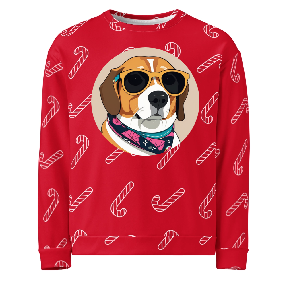 PugMug Custom Munchkin Ugly Christmas Sweatshirt