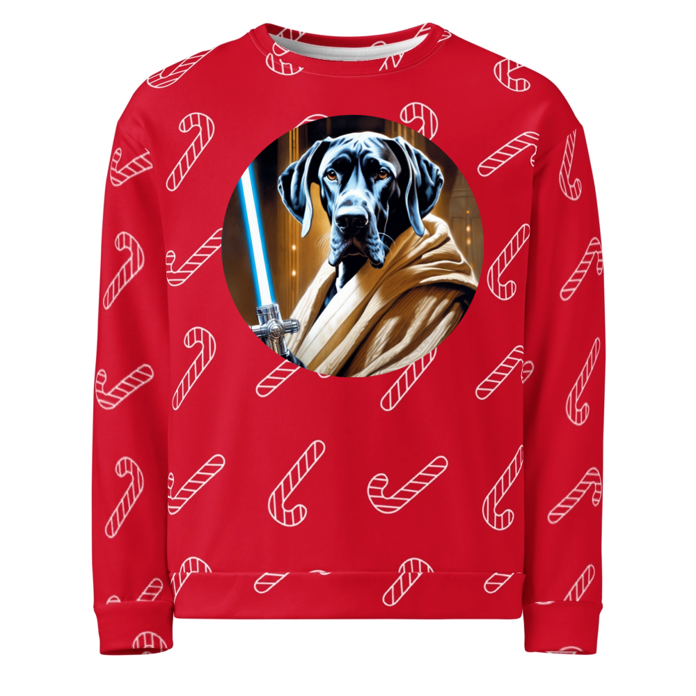 PugMug Custom Great Dane Ugly Christmas Sweatshirt