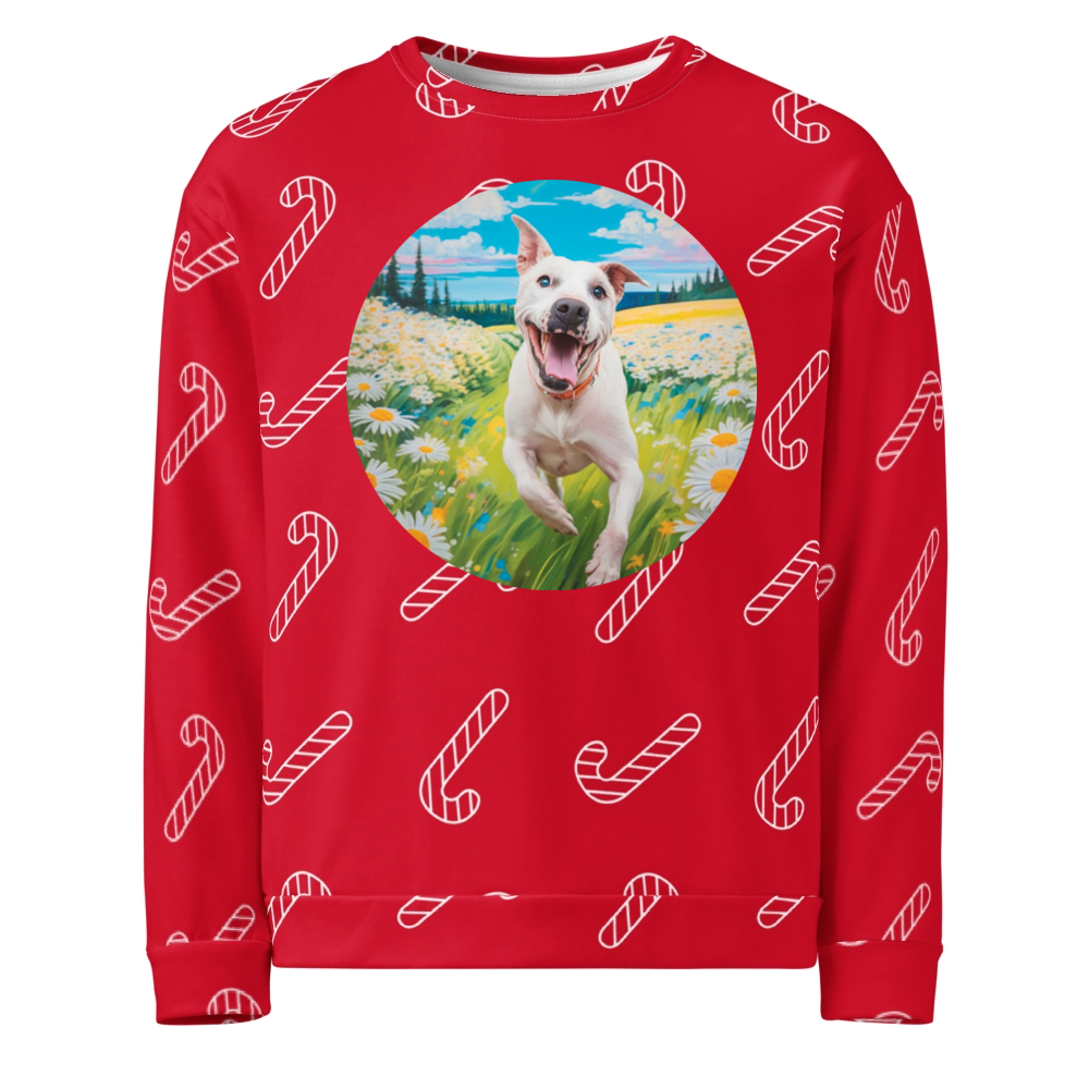 PugMug Custom Melody Ugly Christmas Sweatshirt