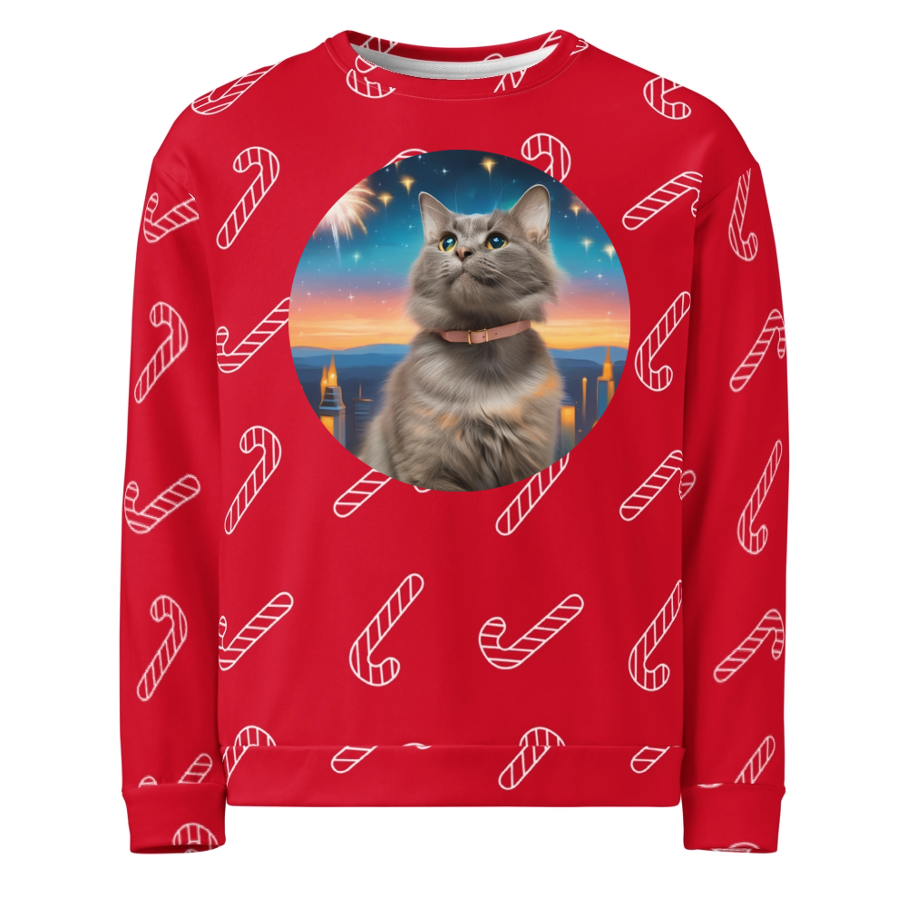 PugMug Custom Thumper Ugly Christmas Sweatshirt