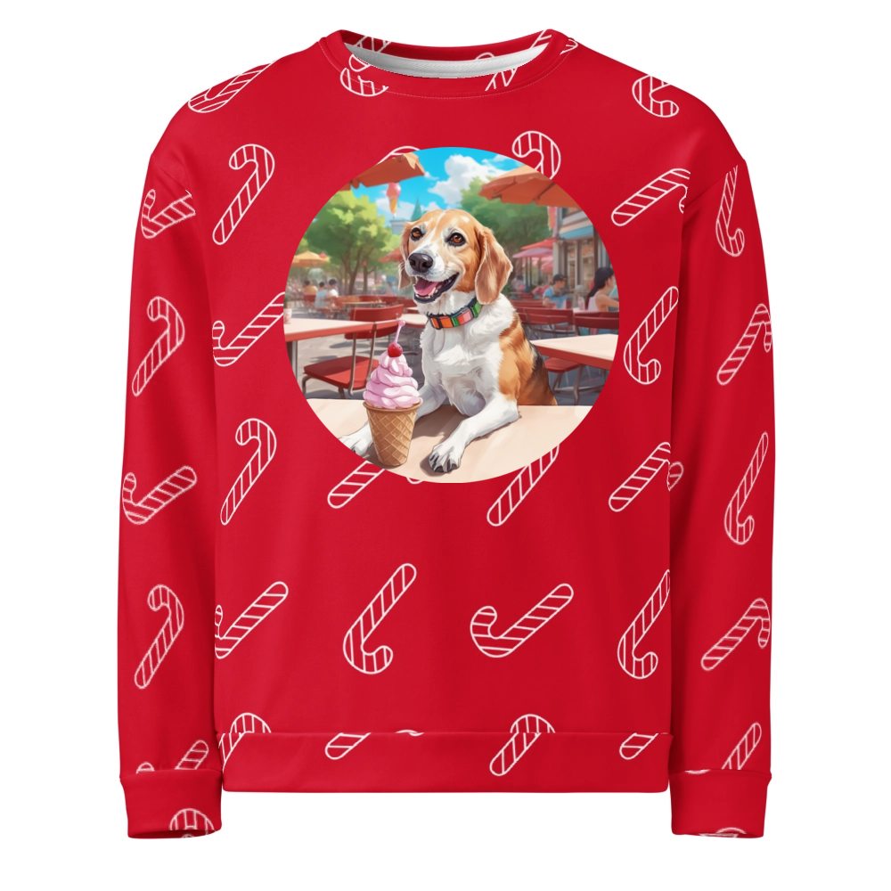 PugMug Custom Munchkin Ugly Christmas Sweatshirt