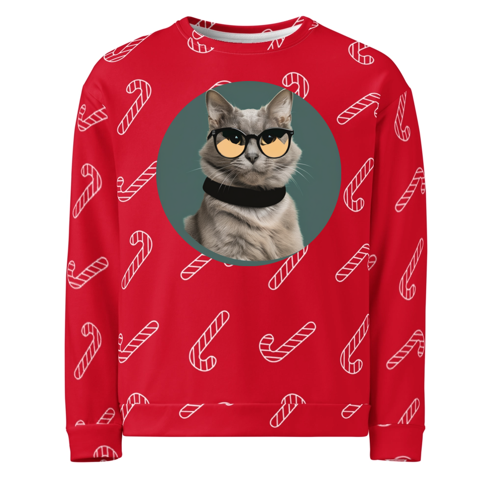 PugMug Custom Thumper Ugly Christmas Sweatshirt