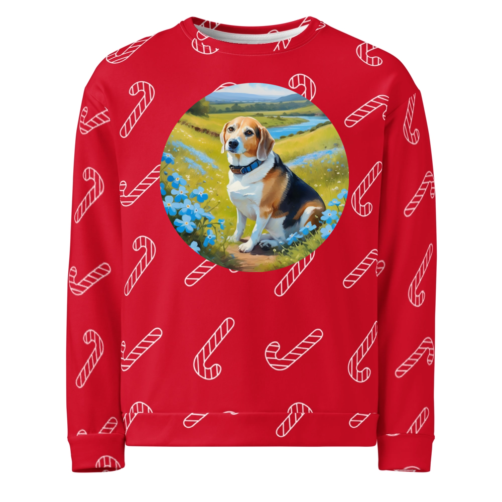 PugMug Custom Munchkin Ugly Christmas Sweatshirt