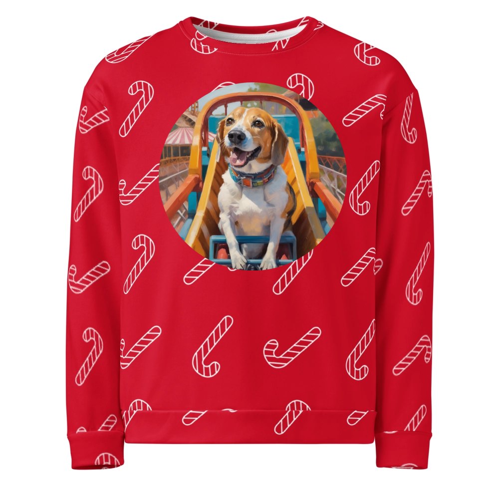 PugMug Custom Munchkin Ugly Christmas Sweatshirt