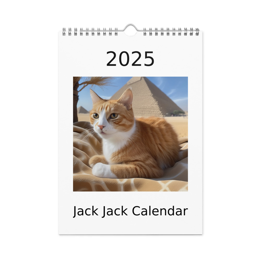 PugMug Custom Jack Jack Wall Calendar (2026)