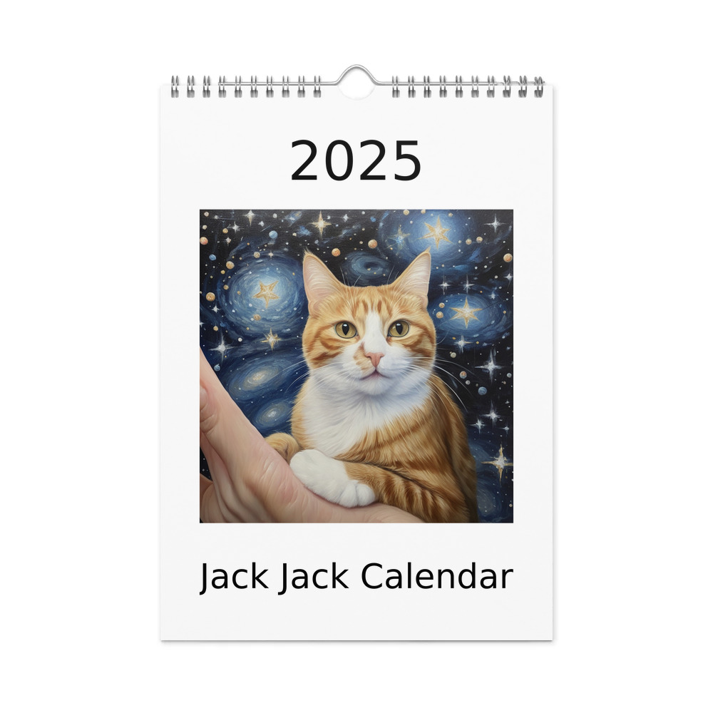 PugMug Custom Jack Jack Wall Calendar (2026)
