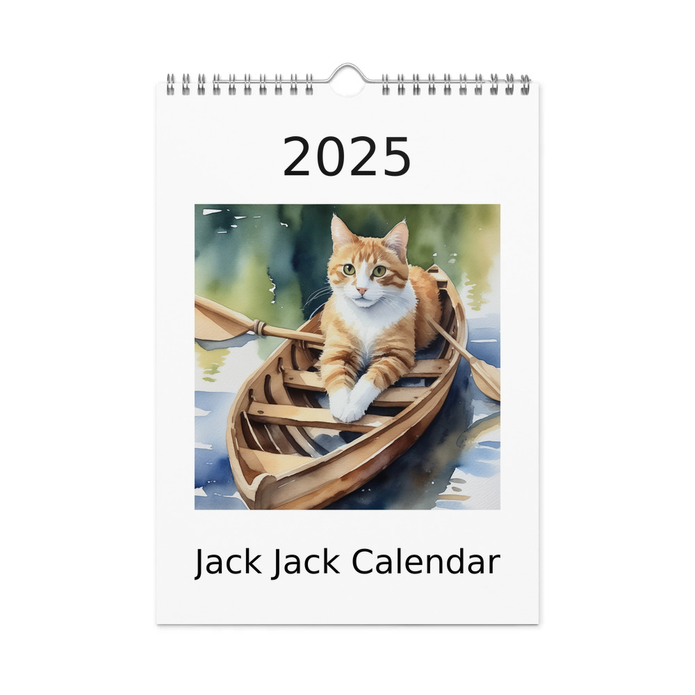 PugMug Custom Jack Jack Wall Calendar (2026)