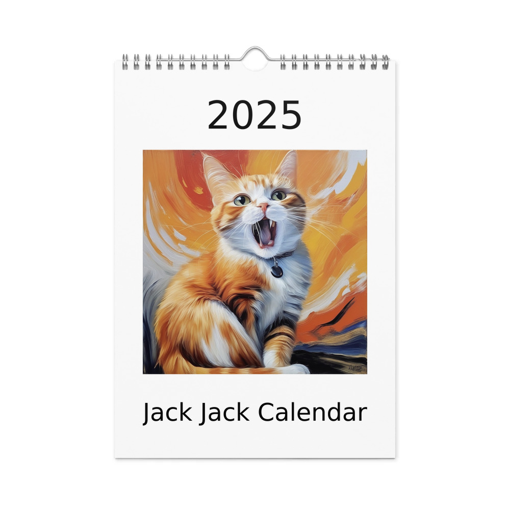 PugMug Custom Jack Jack Wall Calendar (2026)