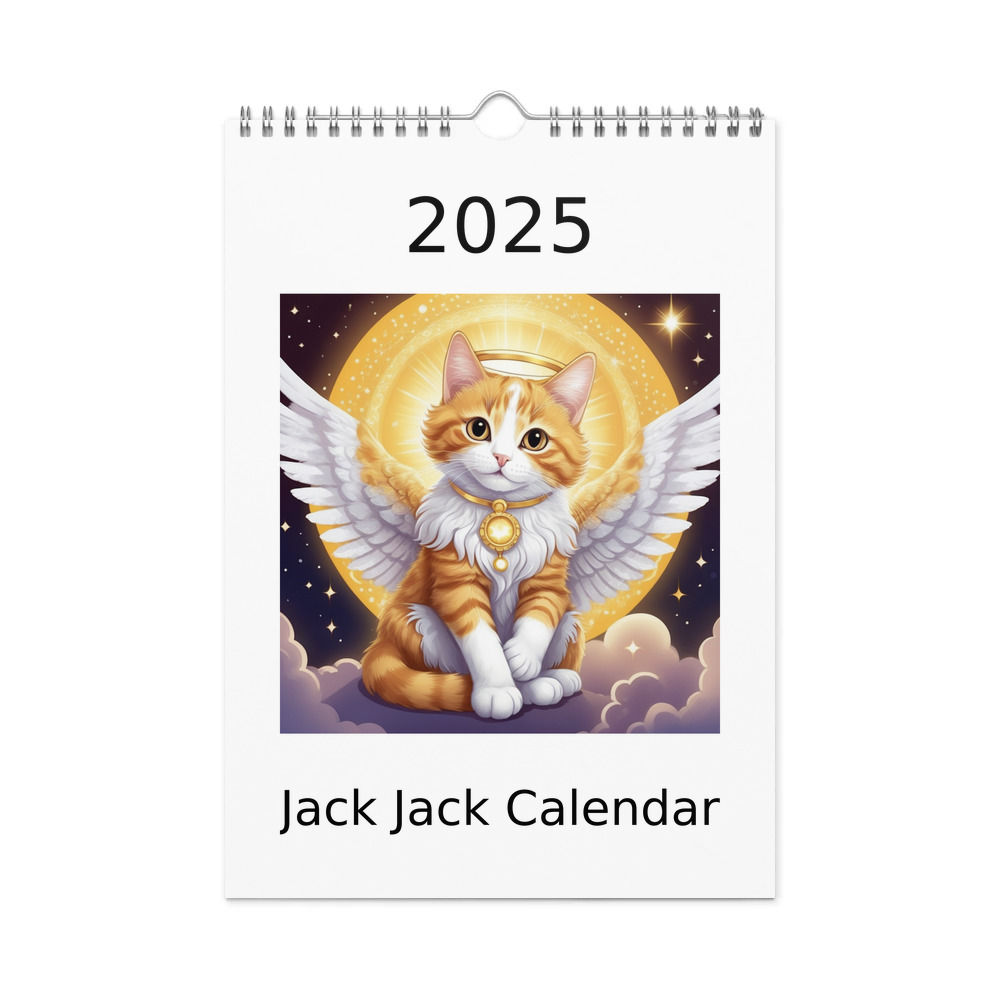 PugMug Custom Jack Jack Wall Calendar (2026)