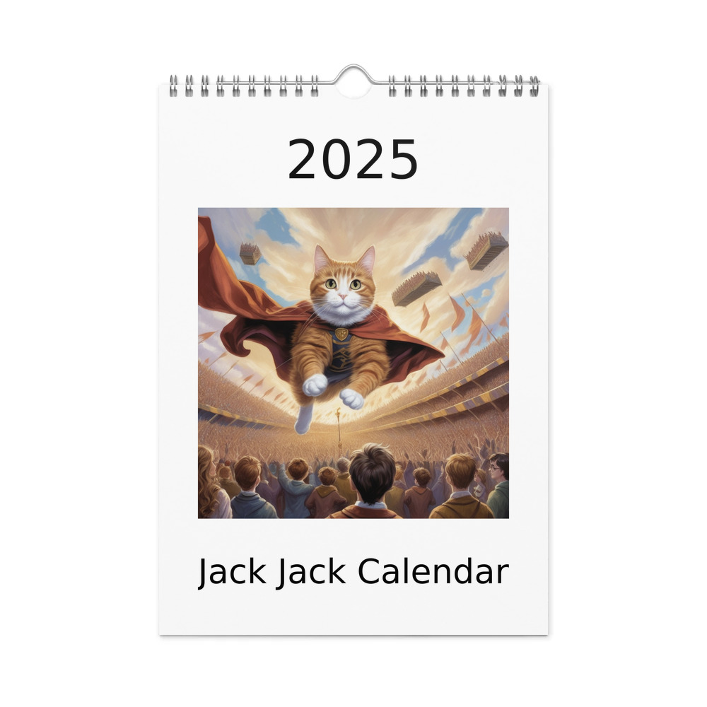 PugMug Custom Jack Jack Wall Calendar (2026)